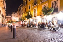夜生活,燈,夜