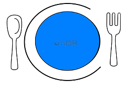 菜,餐具,勺子