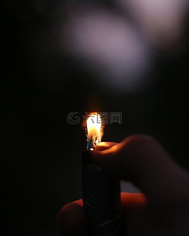 火,打火機(jī),夜