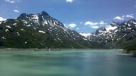 山,湖,景觀