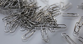 回形針,文具,混亂