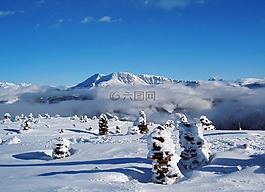 stoanerne mandln,冬天,雪