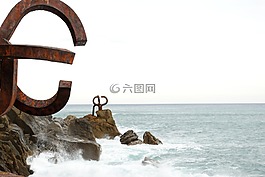 風(fēng)的梳子,圣塞巴斯蒂安,抽象藝術(shù)
