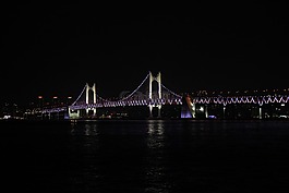 廣安橋,夜景,海