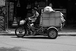 越南,助力車,運輸