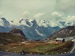 阿爾卑斯山,路,傳遞