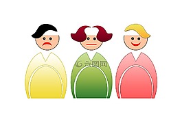 面,漫畫,笑臉