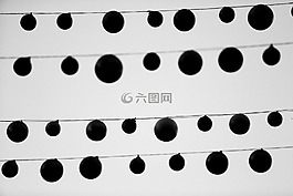 燈,電纜,天空