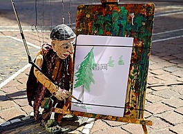 傀儡,數(shù)字,藝術(shù)家