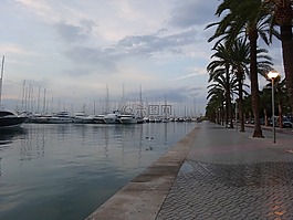 船,海濱長廊,帕爾馬