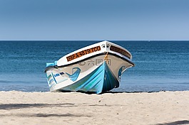 船,海灘,海