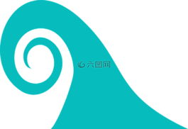 波,海洋,海