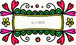 涂鴉,卡通,心