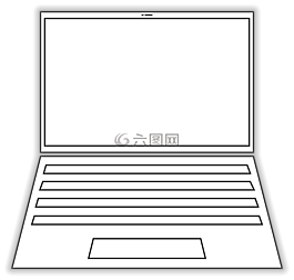 筆記本電腦,計算機(jī),畫線