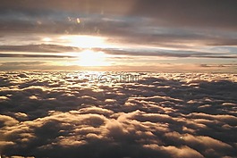 天空,云