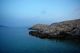 海,巖,克羅地亞