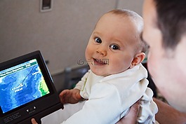 嬰兒,客運,飛行