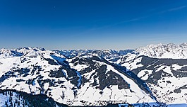 雪,冬天,山