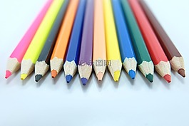 彩色的鉛筆,多彩,鉛筆