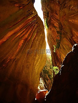 峽谷,性質,縫隙