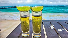 夏天,熱帶,龍舌蘭酒