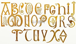 字母表,文本,類型