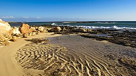 海岸,沙,海