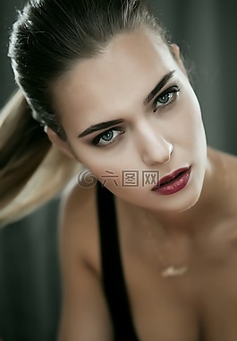 婦女,時尚,肖像