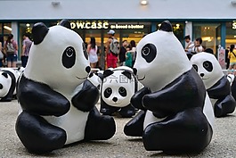 香港郵政,熊貓,藝術