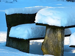 雪,银行