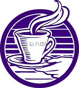 咖啡,熱,杯