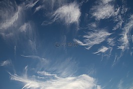 卷云,云,蓝色
