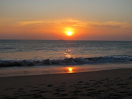 日落,浪漫,abendstimmung