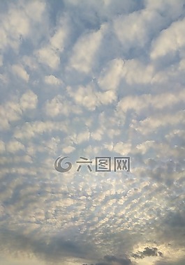 云,日落,海灘