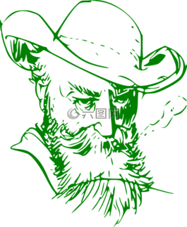 男子,家伙,老