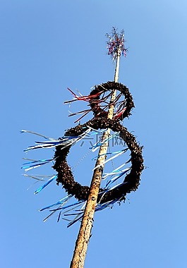 五朔節(jié)花柱,藝術(shù)節(jié),自定義