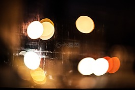 散景,背景,燈