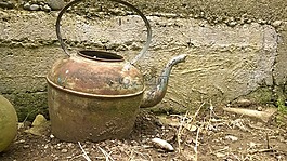 電水壺,老,生疏