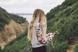 自然,山,懸崖