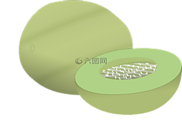 瓜,水果,綠色