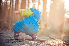 孩子,兒童,播放