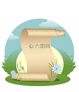 自然,明信片,文本
