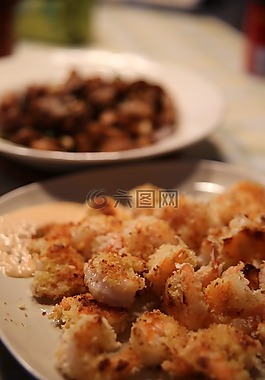 蝦,食品,美食