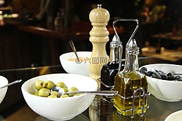 食品,玻璃,沙拉