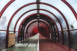 隧道,路徑,慢