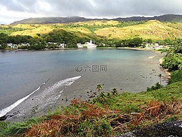 關(guān)島,灣,海港