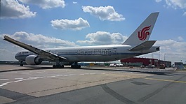 飛機,機場,離境