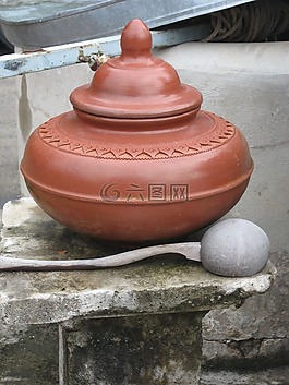 陶器,粘土,鍋