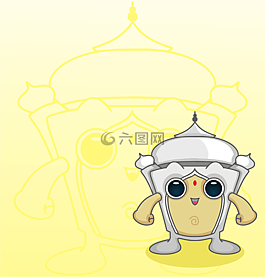 可爱,外星人,卡通