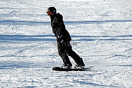 滑雪板,冬天,雪